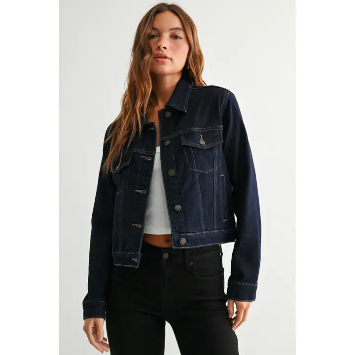 After Dark Denim Jacket