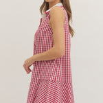 Cherry Check Dress