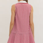 Cherry Check Dress