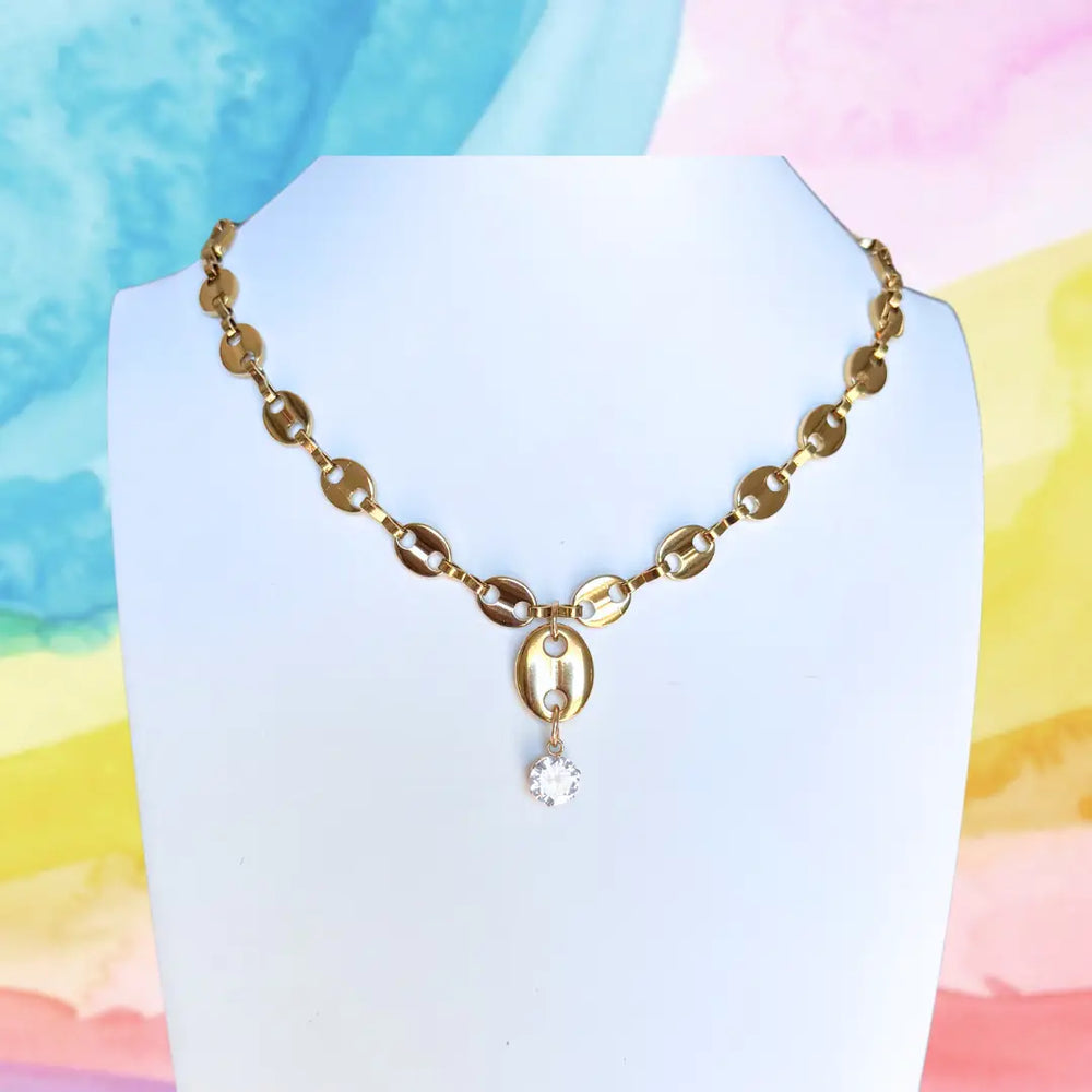 Claire Pendant Charm Necklace