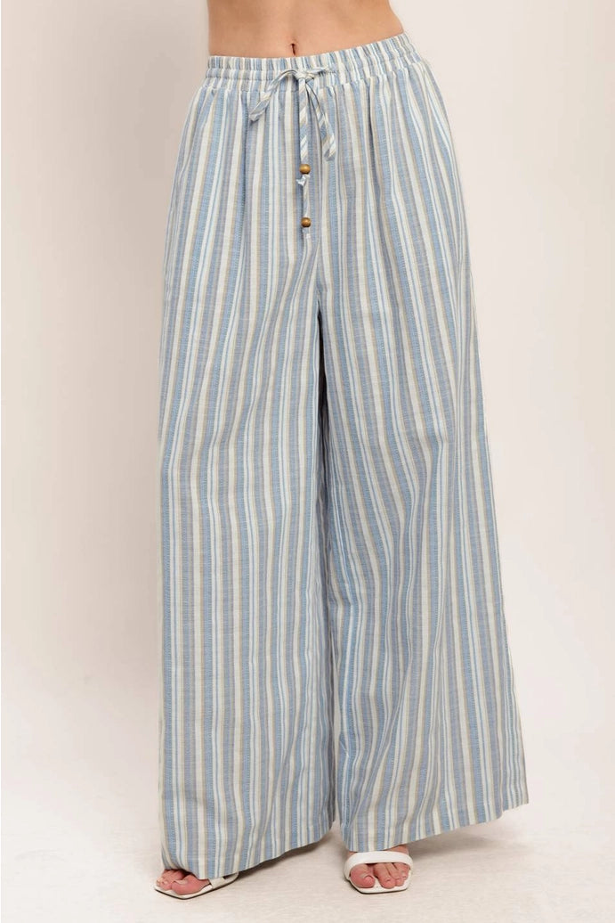 Coastal Drift Linen Pant