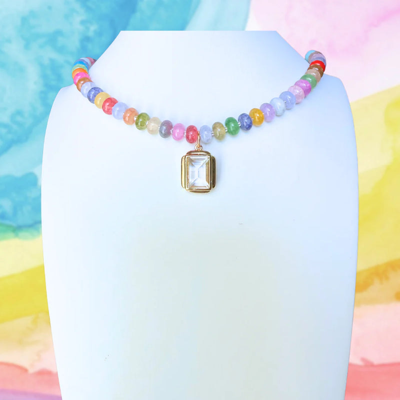Color Crush Lock Necklace