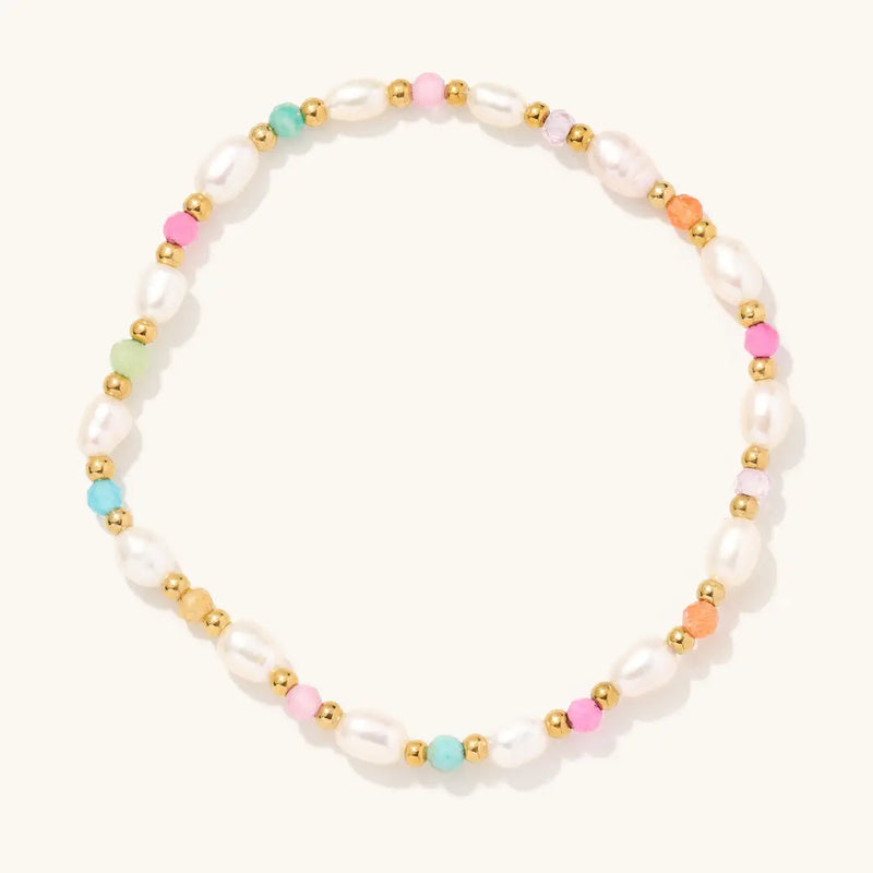 Colorful Pearl Bracelet