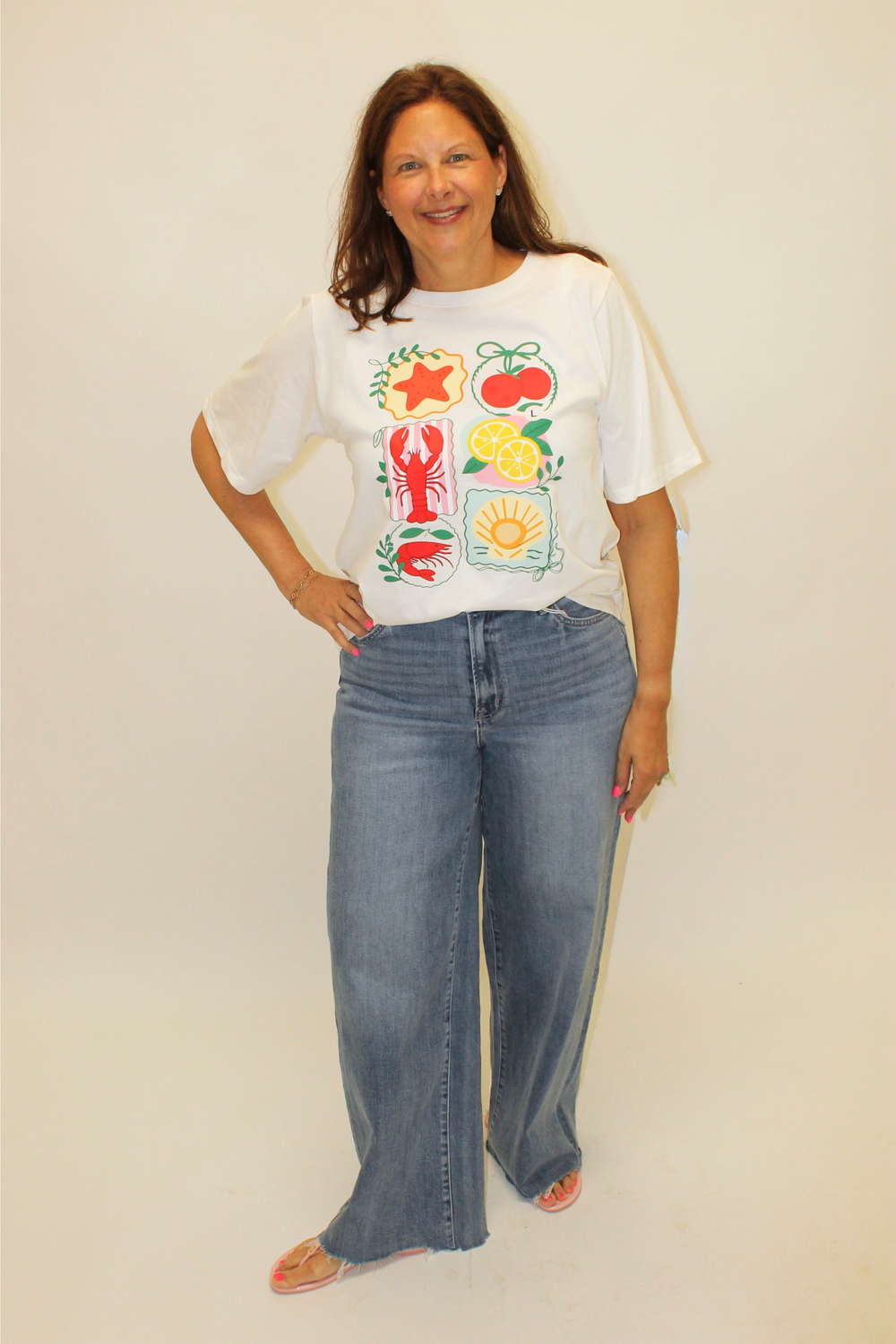 Super High Rise Wide Leg Denim