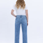 High Rise Straight Leg Denim