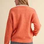 Burnt Lace Beauty Sweater