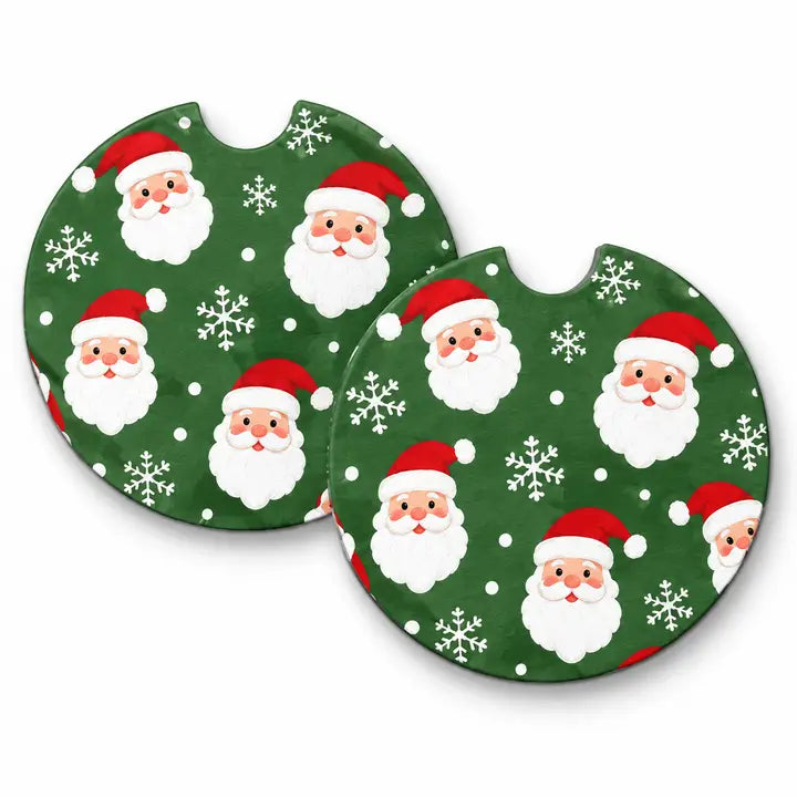 Merry Little Car Coasters