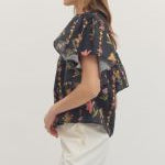 After Dark Floral Top