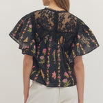 After Dark Floral Top