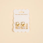 Dainty Pearl Earrings