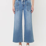 Drawstring Denim