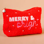 Merry & Cozy Zipper Pouch
