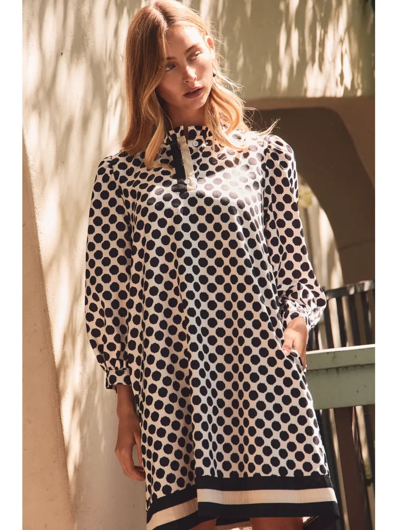 Dot to Dot Shift Dress