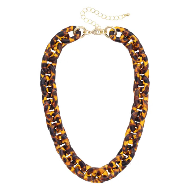 Chunky Chain Tortoise Necklace