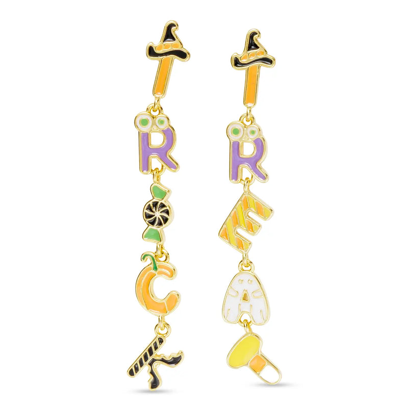 Trick or Treat Dangle Earrings