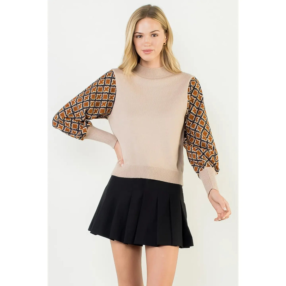 Autumn Trellis Top