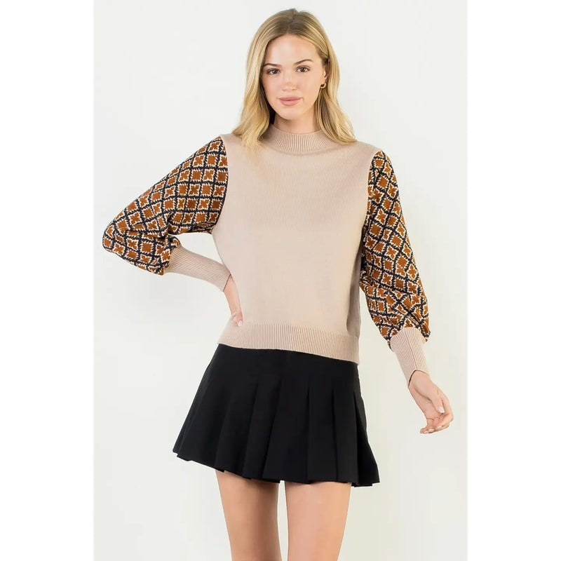 Autumn Trellis Top
