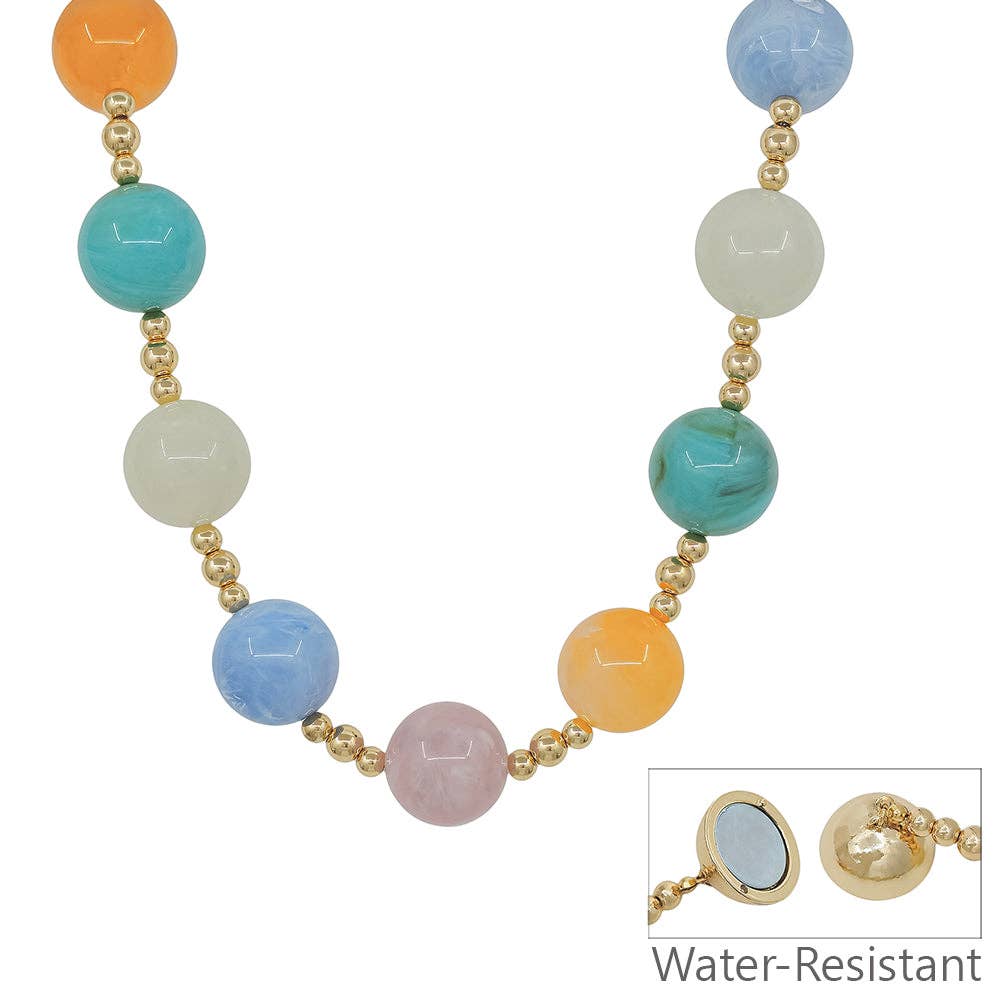 Large Beaded Magnetic Necklace
