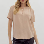 Effortless Ease V-Neck Top