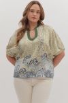 Olive Skies Curve Top