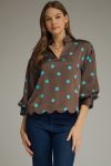 Brown Dot Shirt