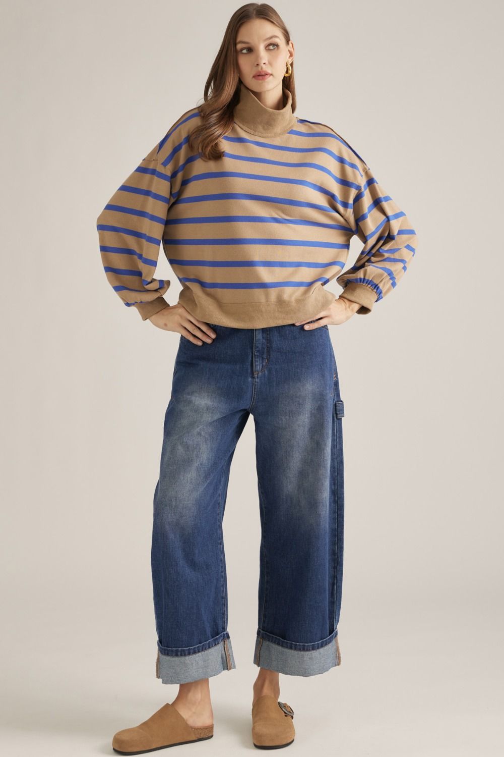 Blue Skies & Stripes Sweatshirt