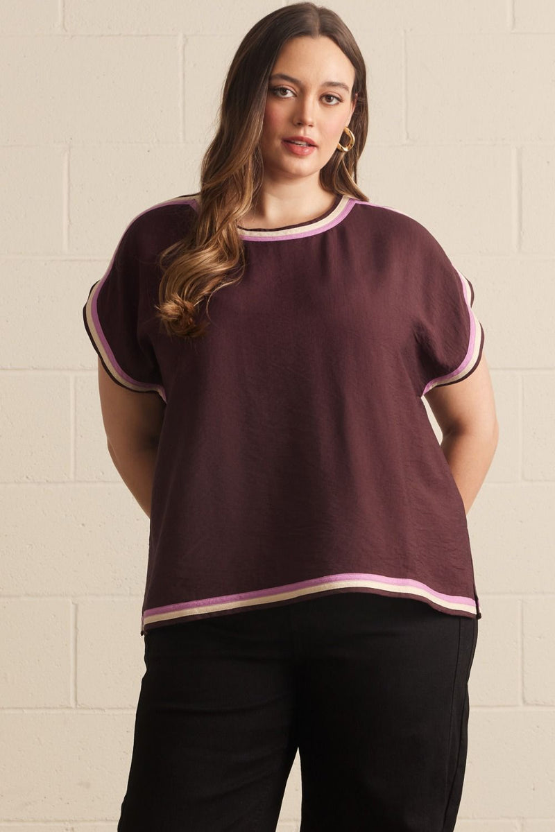 Polished Plum Top