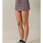 Blue and Blush Mini Skort