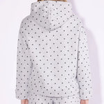 Gray Spot Hoodie Set