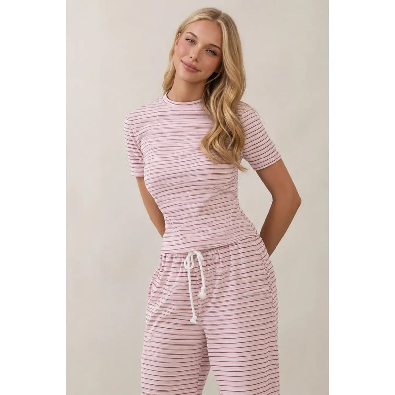 Easy Days Striped Lounge Set