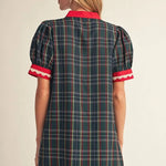 Polished in Plaid Dress