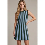 Striped and Styled Mini Dress