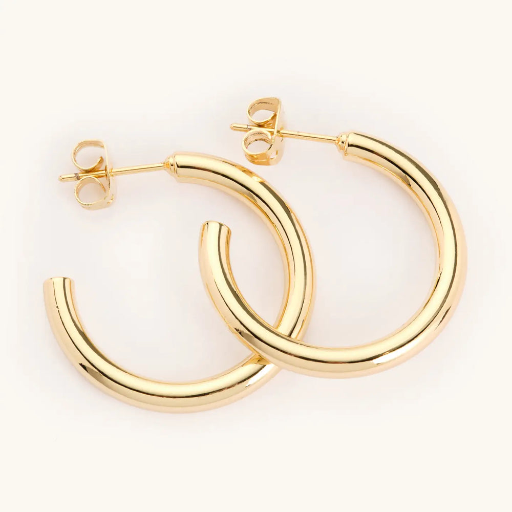 Tessa Tube Hoops- Large