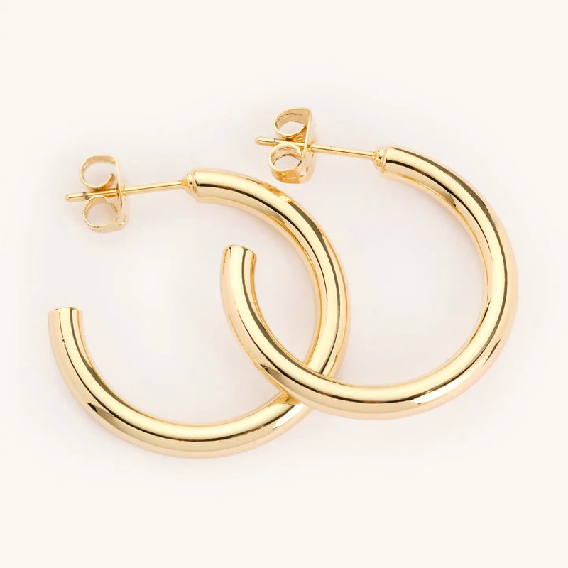 Tessa Tube Hoops- Large