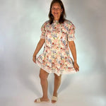 Lace and Petals Dress