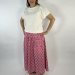 Floral Flutter Maxi Skirt