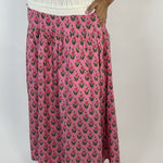 Floral Flutter Maxi Skirt