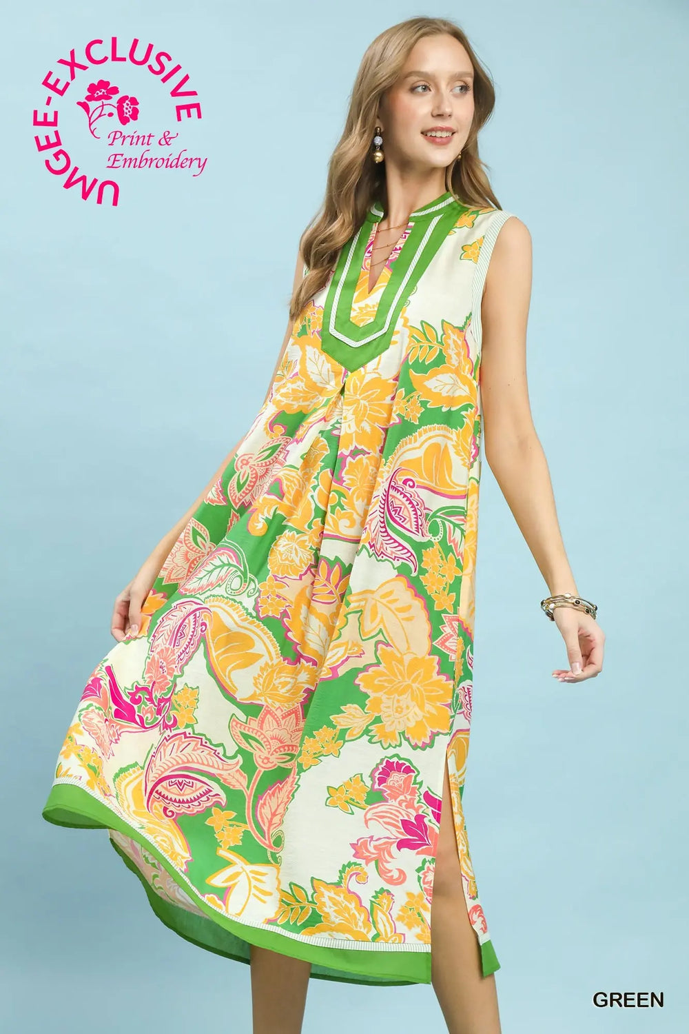 Golden Breeze Dress