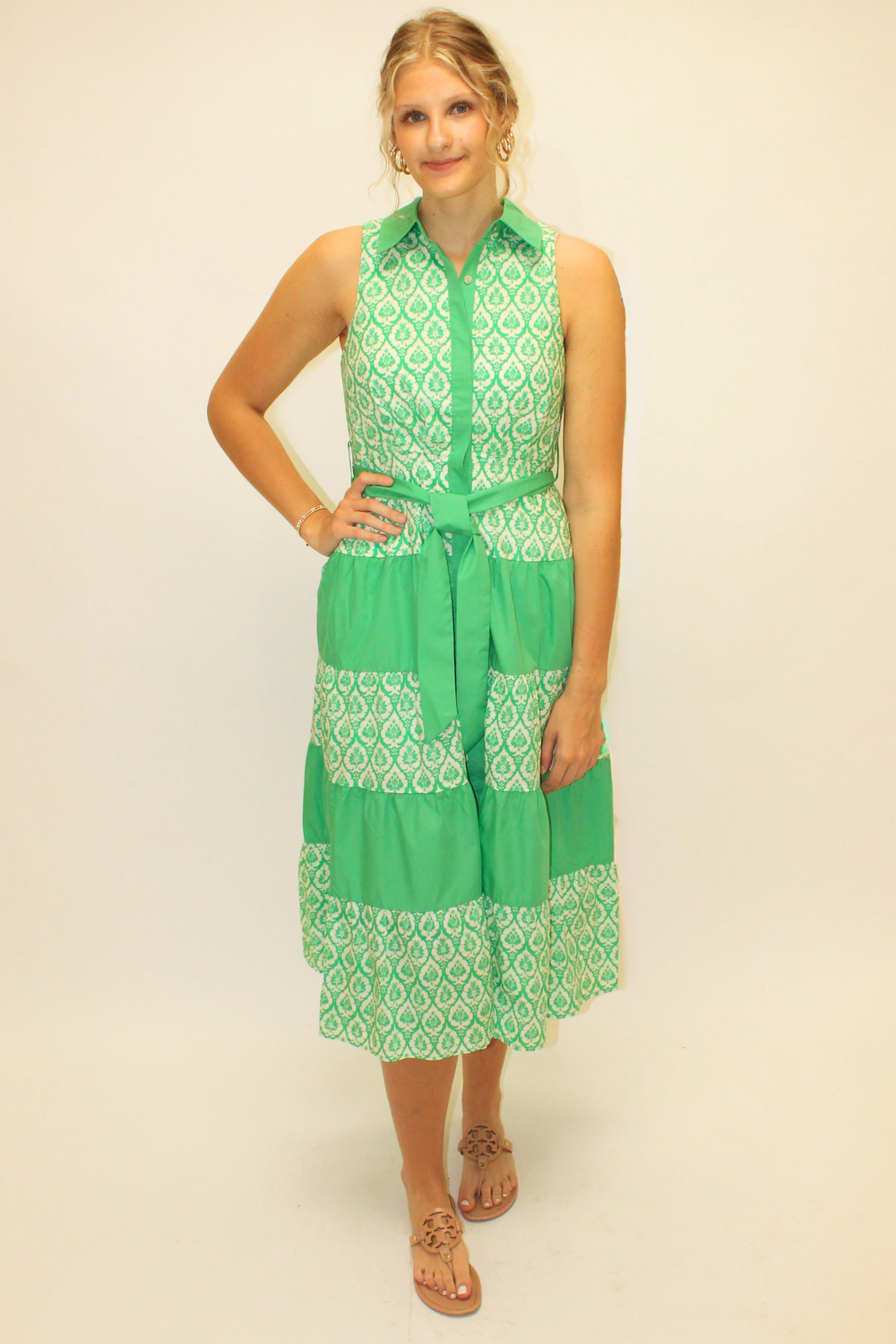 Willow Breeze Midi Dress