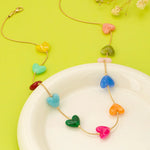 Rainbow Heart Necklace
