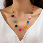 Rainbow Heart Necklace