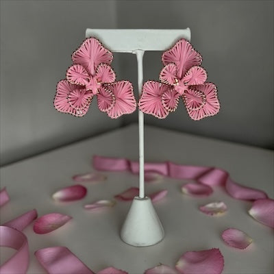 Blush Petal Bloom Earrings