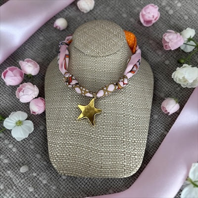 Starlight Scarf Charm Necklace