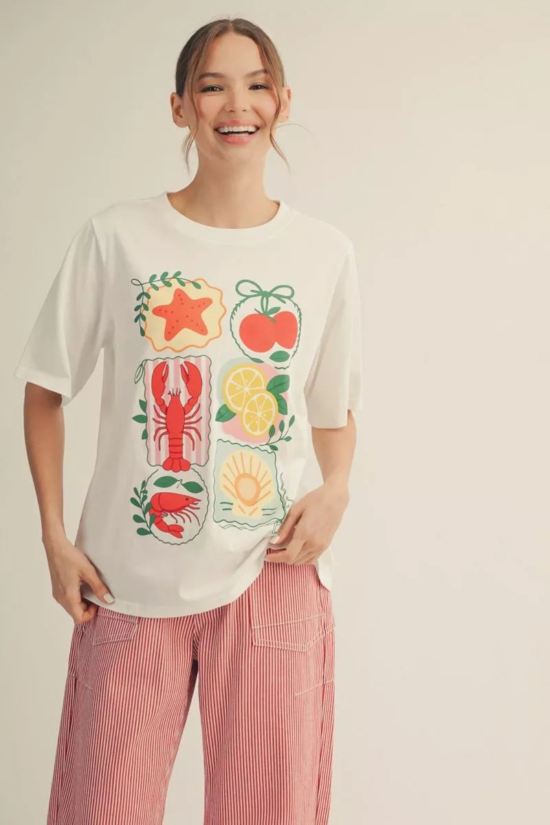Coastal Catch Tee
