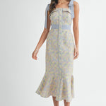 Petal Breeze Mermaid Dress