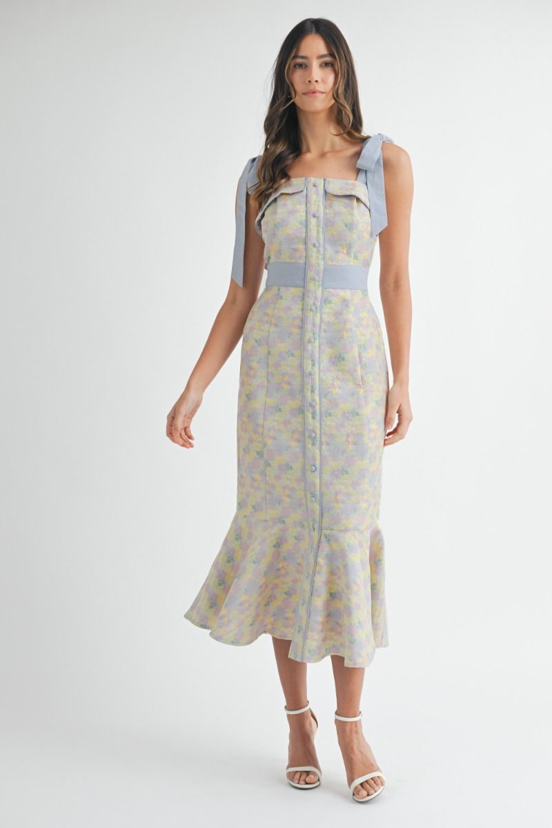 Petal Breeze Mermaid Dress
