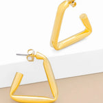 Metal Triangle Hoops