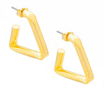 Metal Triangle Hoops