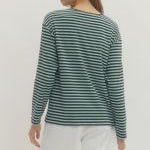 Mint to Navy Top