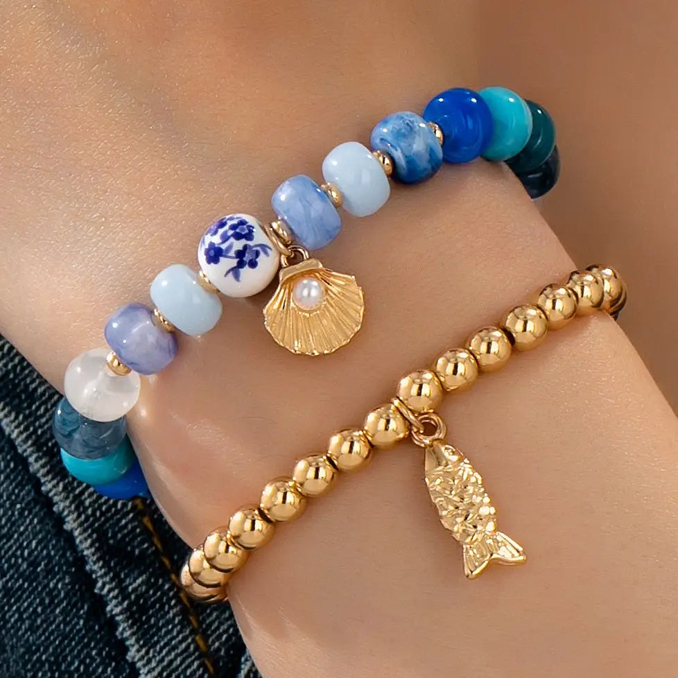 Sail Away Bracelet Stack